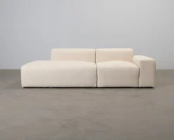 ikimakee Kamu 3-sits soffa med öppet avslut beige