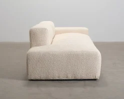 ikimakee Kamu 3-sits soffa med öppet avslut beige