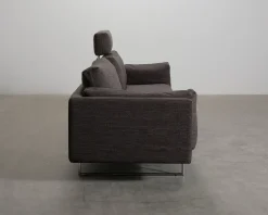 Ire Möbel Altero A 3-sits soffa brungrå