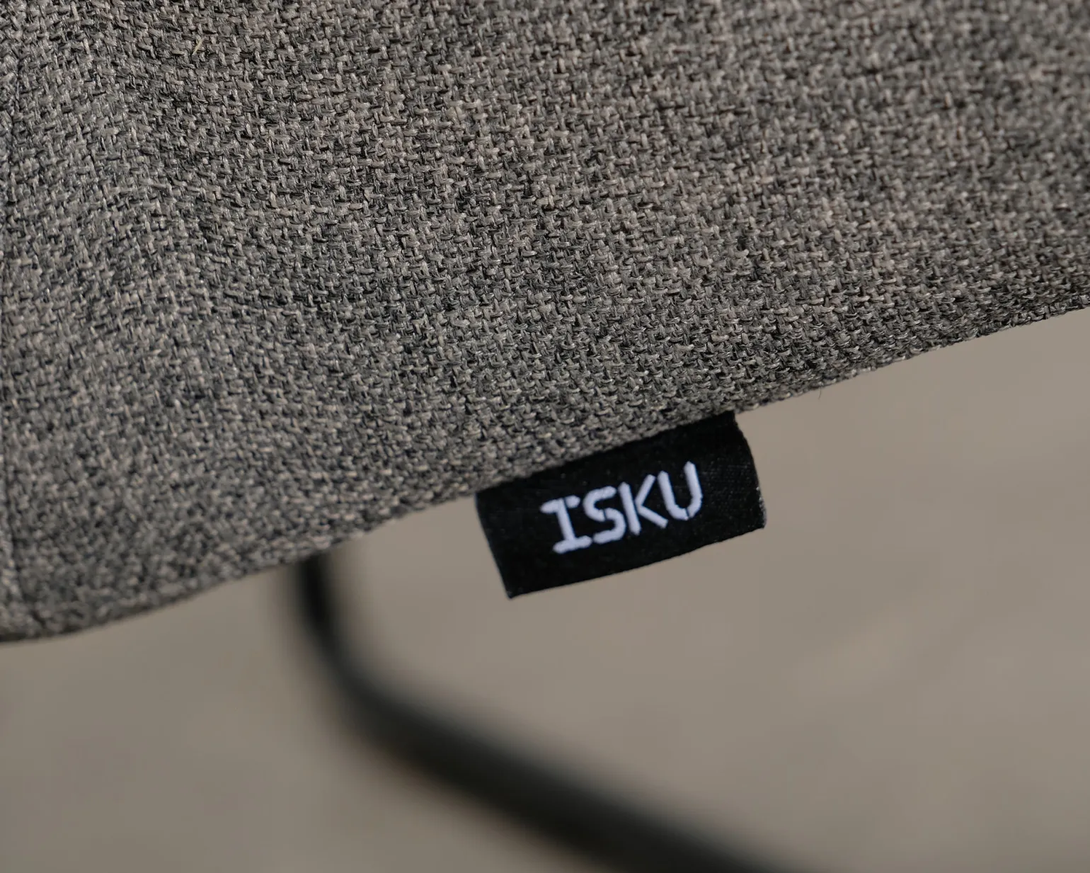 Isku Solt fåtölj grå