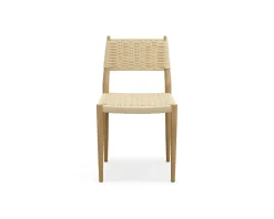 Jamna dining chair beige, set om 2