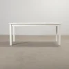 Jasmin matbord vit