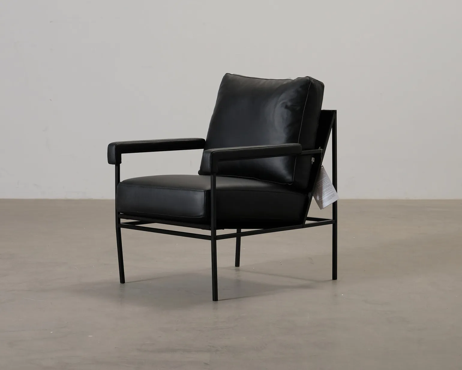 Jonas Ihreborn Seventy Five fåtölj svart