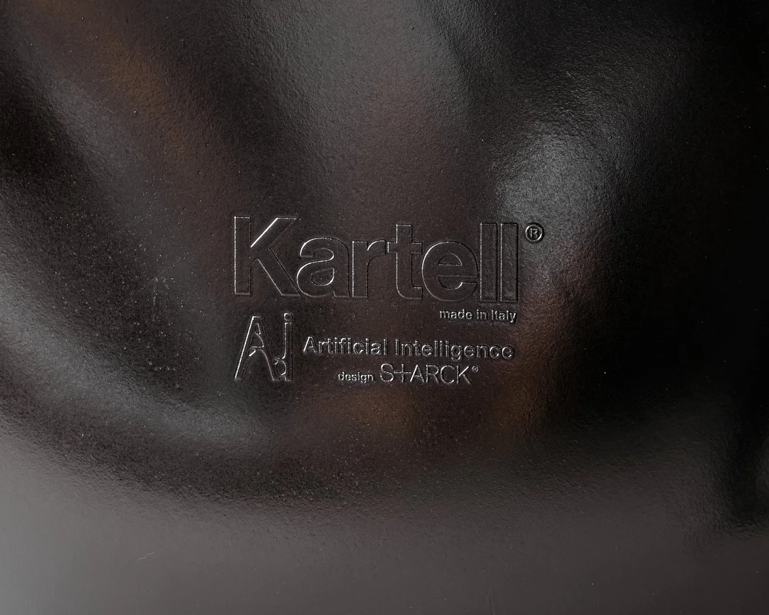 Kartell A.I. Metal stol brons