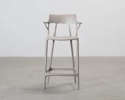 Kartell A.I. Recycled barstol grå