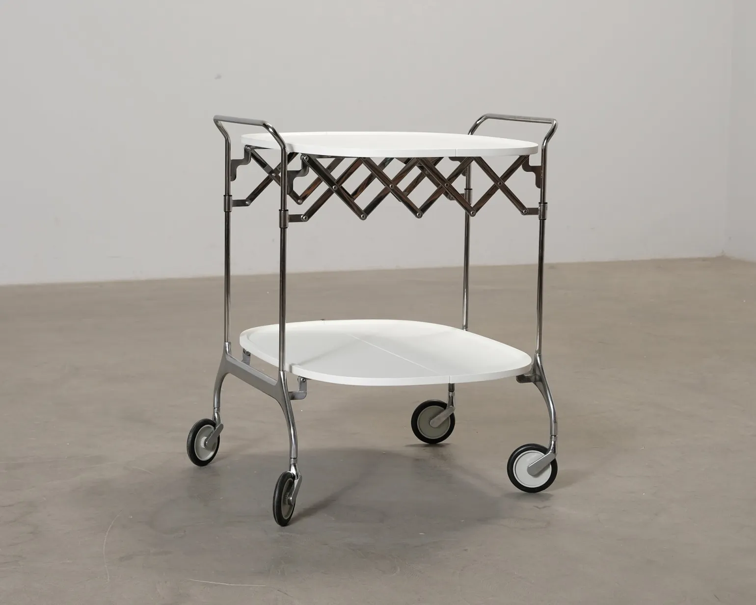 Kartell Gastone Serveringsvagn Cream
