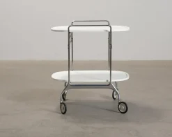 Kartell Gastone Serveringsvagn Cream