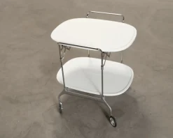Kartell Gastone Serveringsvagn Cream