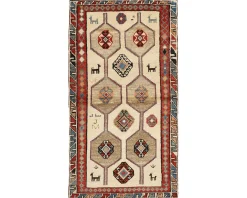 Kashghai orientalisk matta 117 x 216 cm