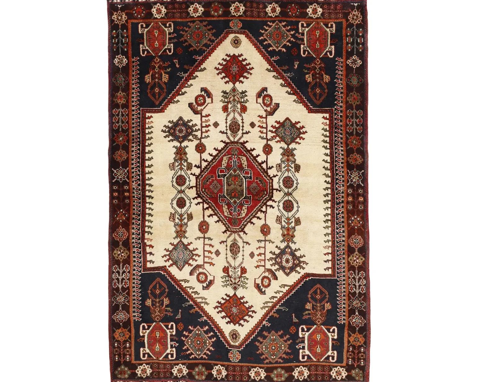 Kashghai orientalisk matta 133 x 198 cm