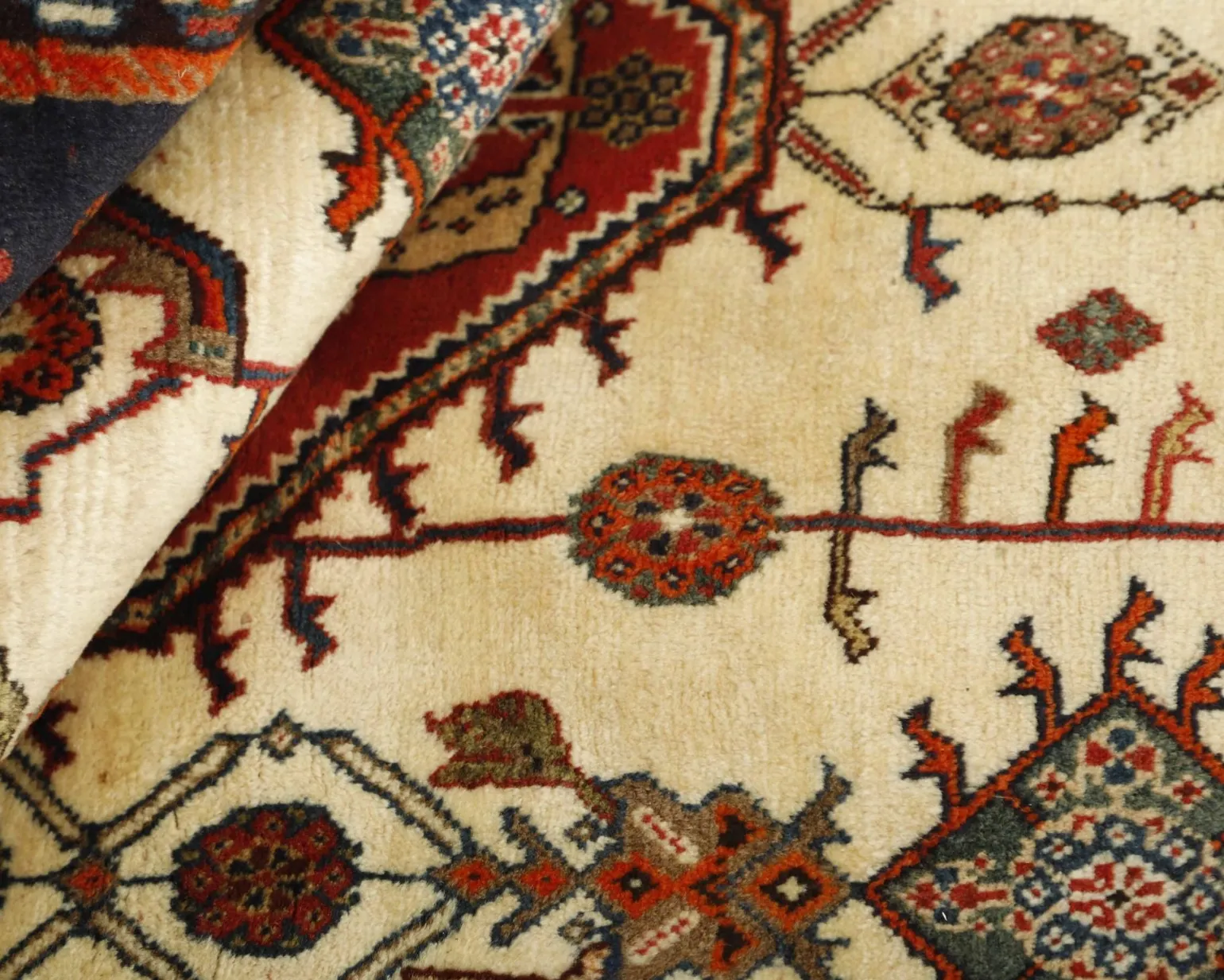 Kashghai orientalisk matta 133 x 198 cm