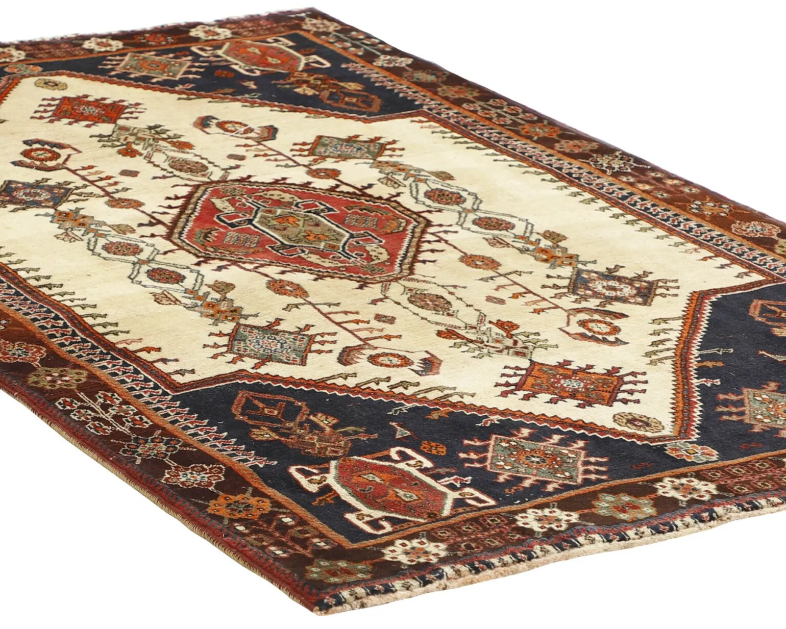 Kashghai orientalisk matta 133 x 198 cm
