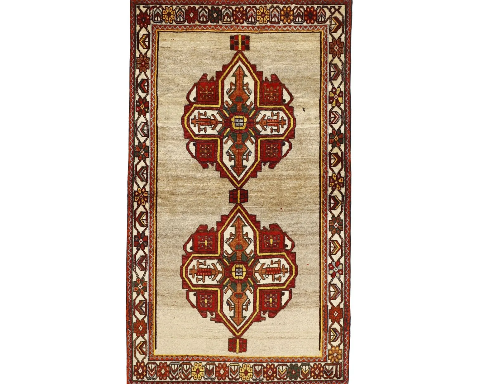 Kashghai orientalisk matta 104 x 186 cm