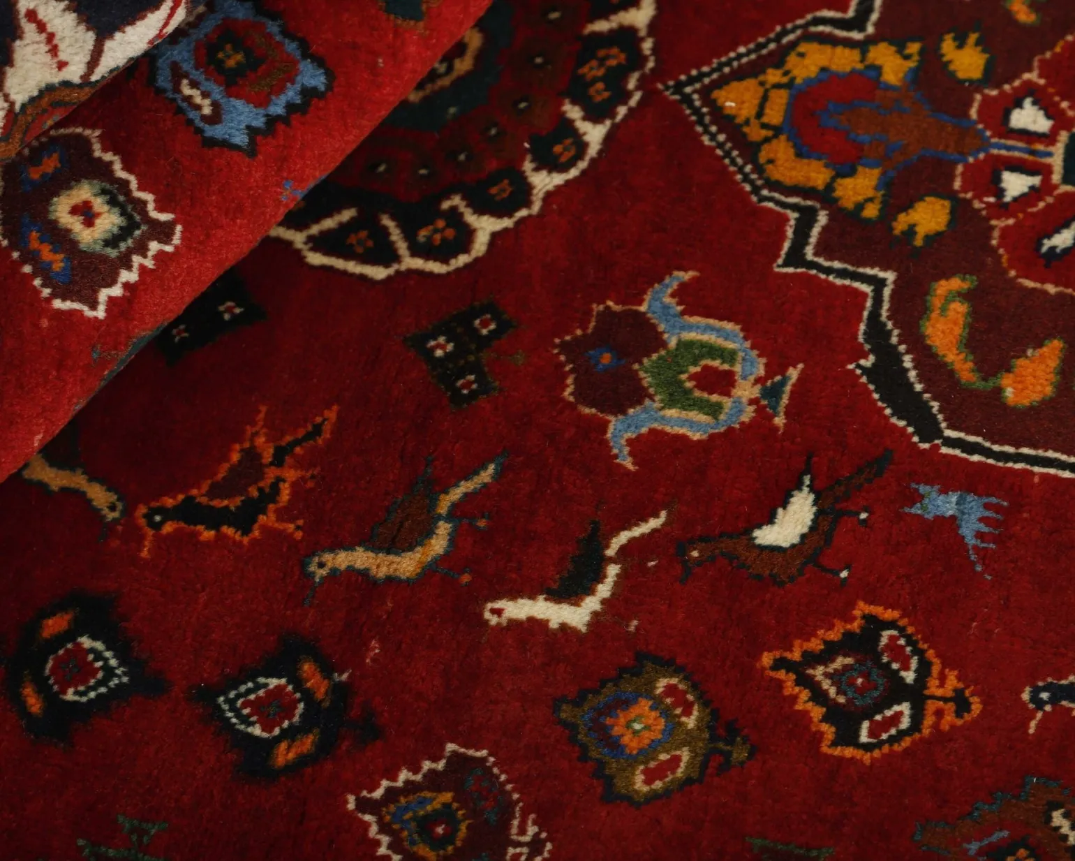 Kashghai orientalisk matta 128 x 190 cm