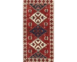 Kashghai orientalisk matta 96 x 200 cm