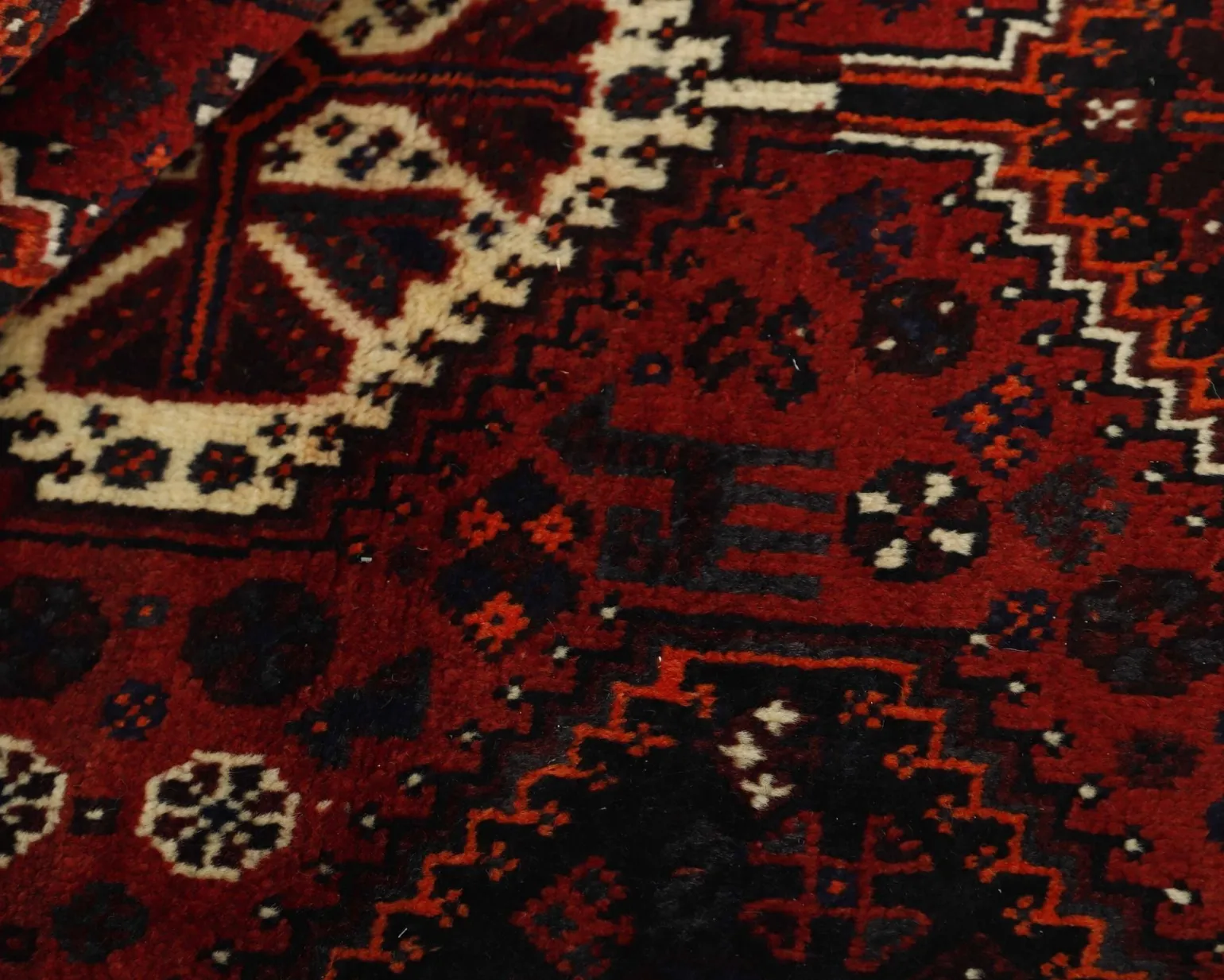 Kashghai orientalisk matta 111 x 161 cm