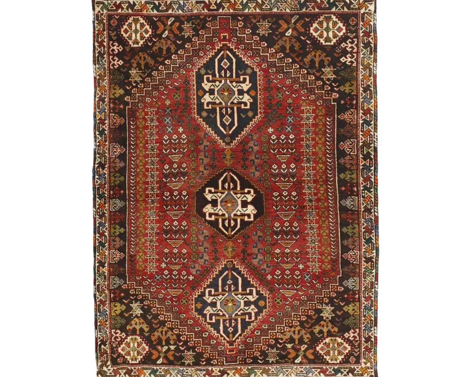 Kashghai orientalisk matta 111 x 155 cm