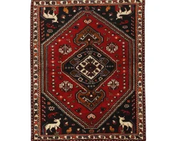 Kashghai orientalisk matta 135 x 162 cm