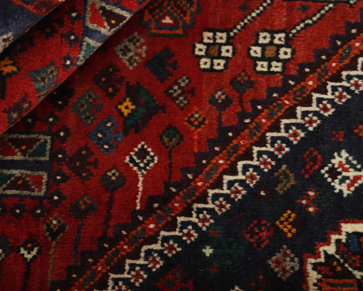 Kashghai orientalisk matta 105 x 143 cm