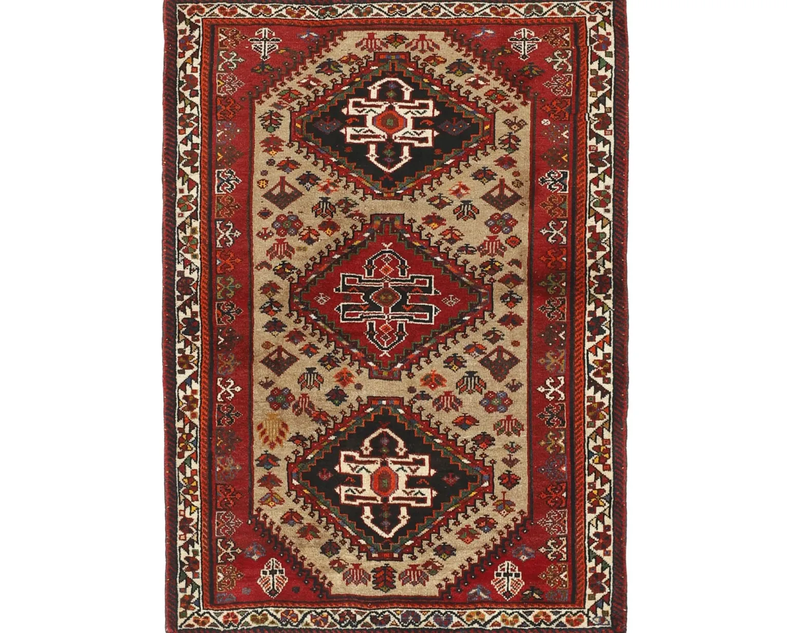 Kashghai orientalisk matta 111 x 157 cm