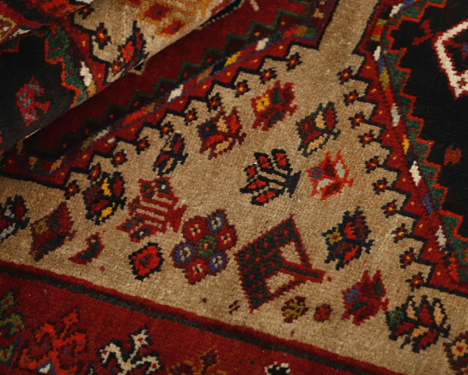 Kashghai orientalisk matta 111 x 157 cm