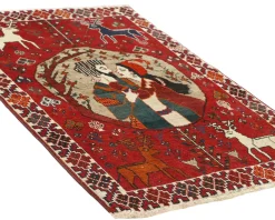 Kashghai orientalisk matta 108 x 156 cm