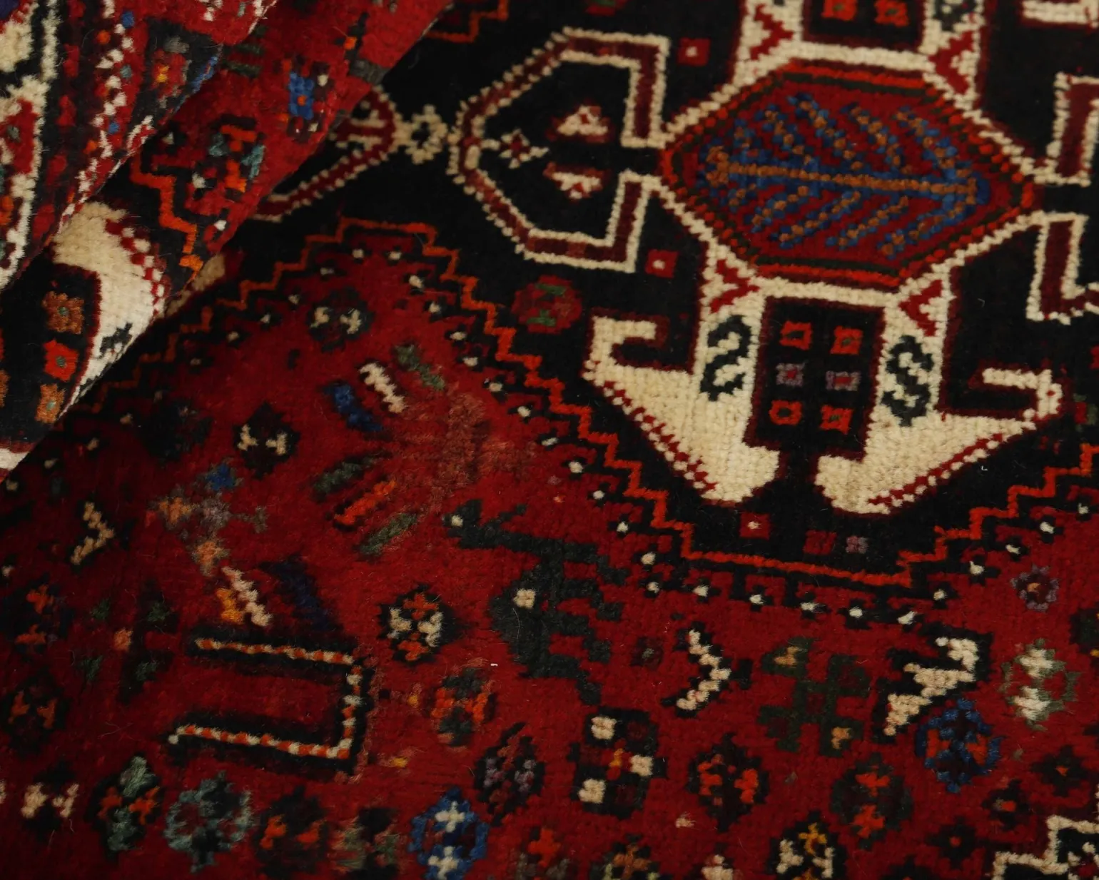Kashghai orientalisk matta 127 x 165 cm