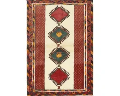 Kashghai orientalisk matta 122 x 177 cm