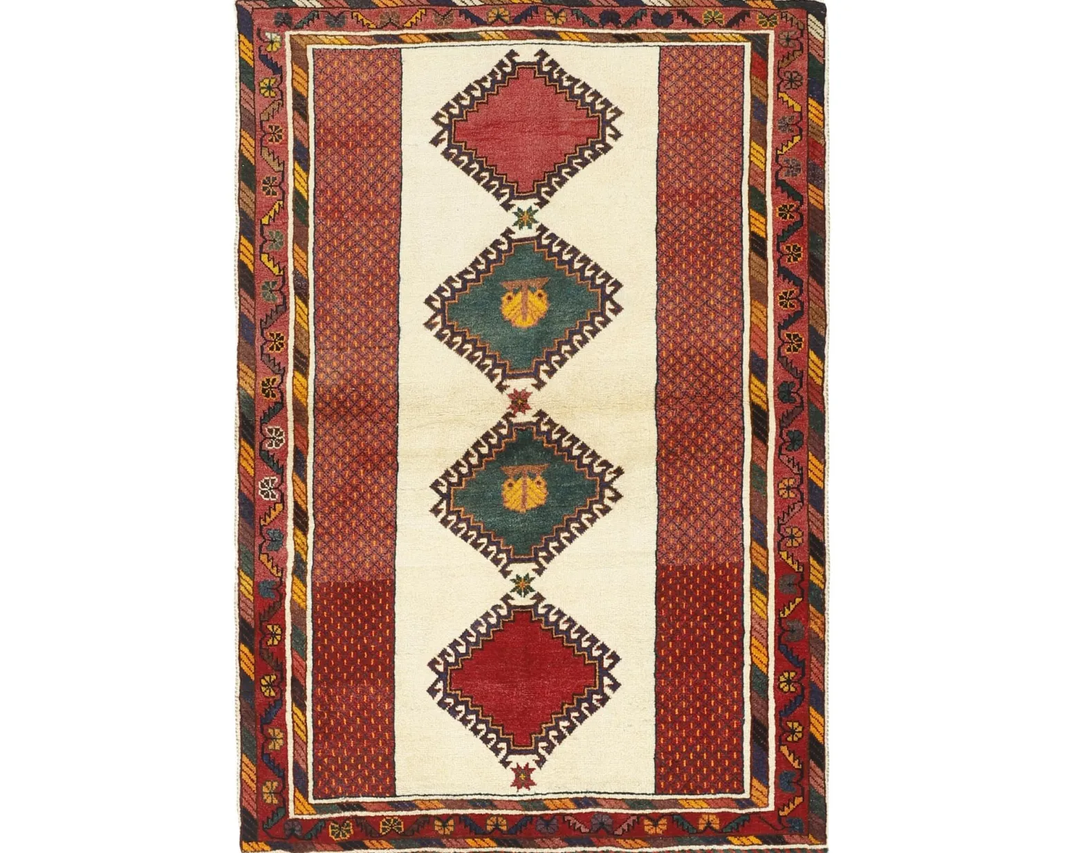 Kashghai orientalisk matta 122 x 177 cm