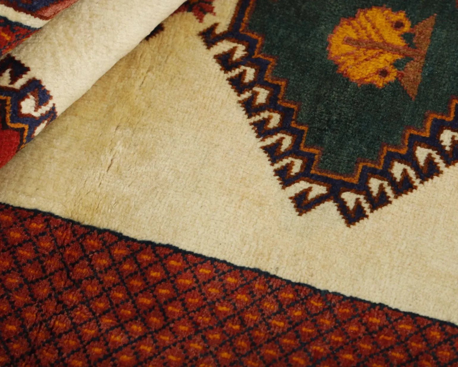 Kashghai orientalisk matta 122 x 177 cm