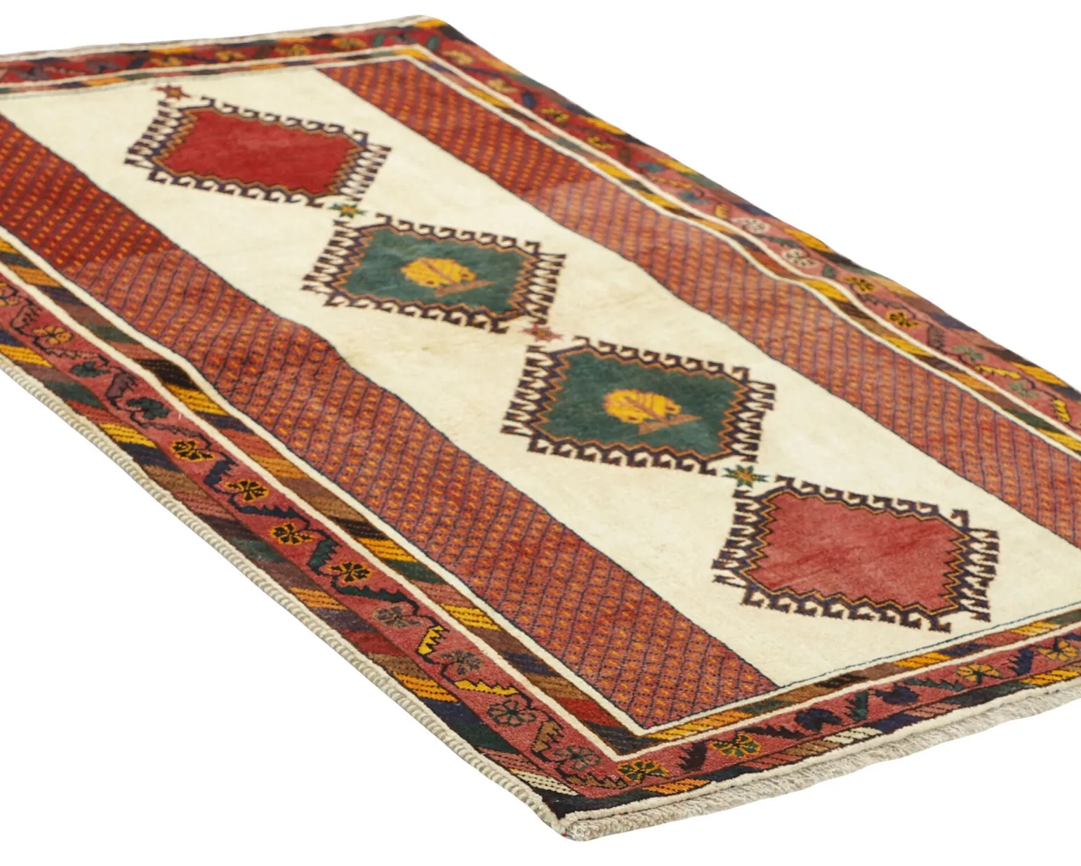 Kashghai orientalisk matta 122 x 177 cm