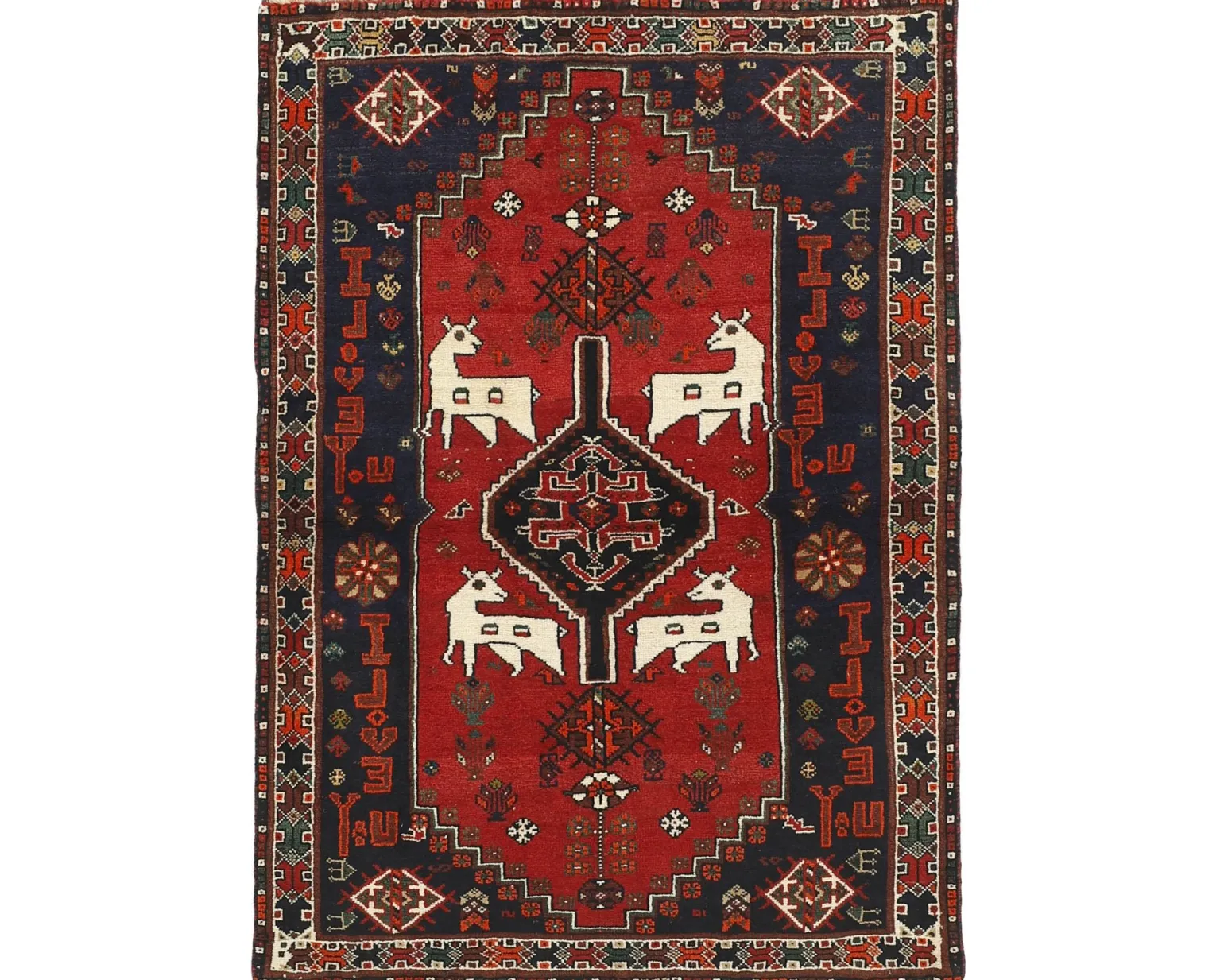 Kashghai orientalisk matta 119 x 168 cm