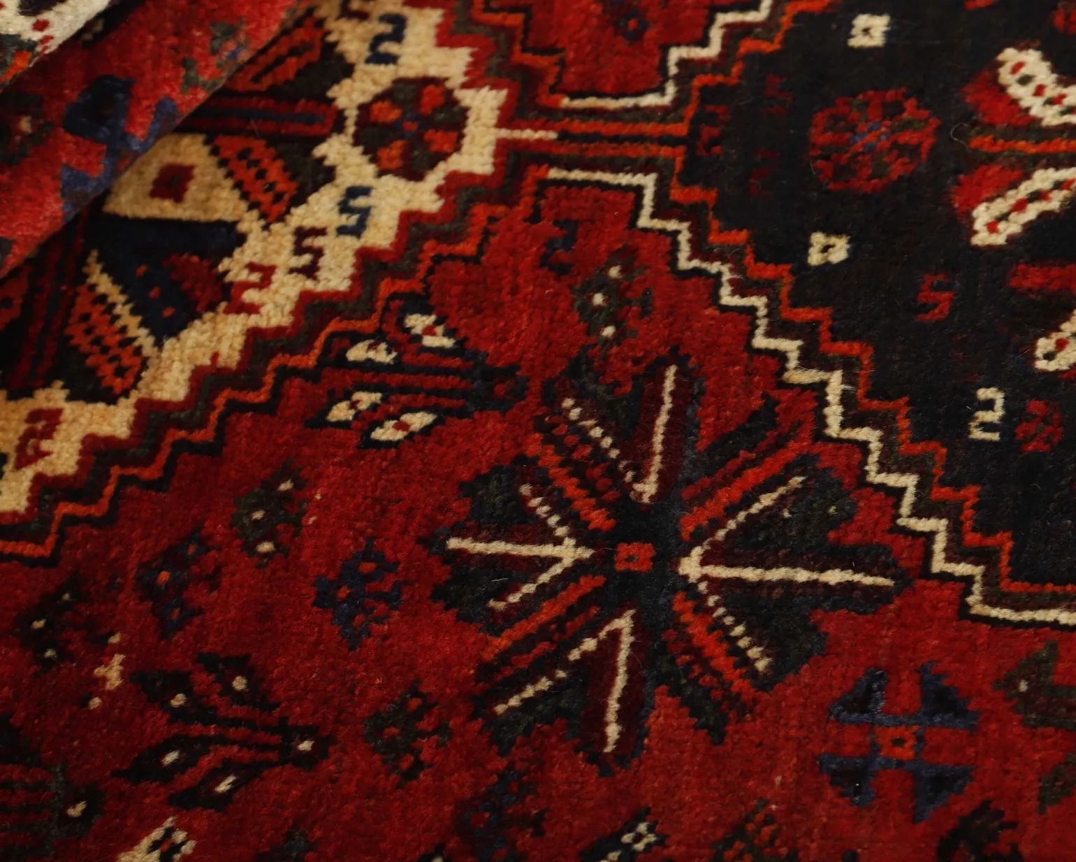 Kashghai orientalisk matta 122 x 170 cm