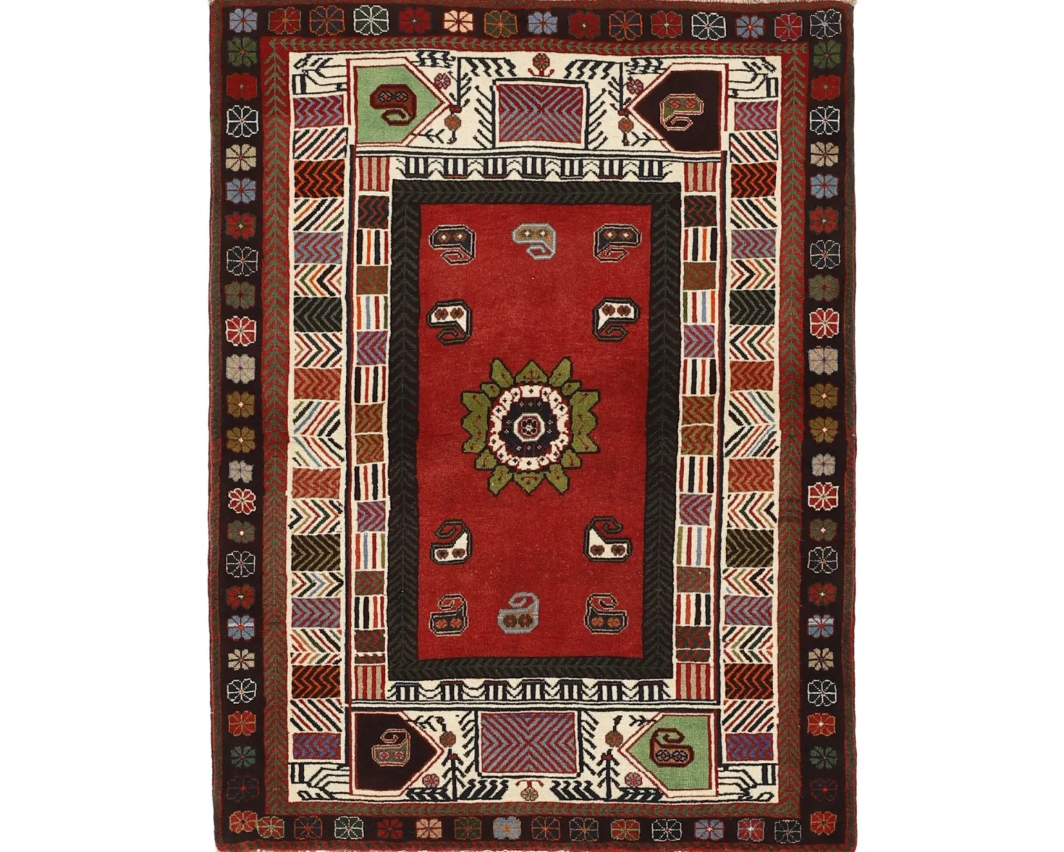 Kashghai orientalisk matta 110 x 150 cm