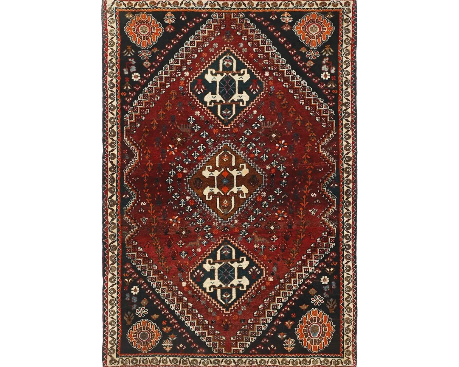 Kashghai orientalisk matta 123 x 190 cm