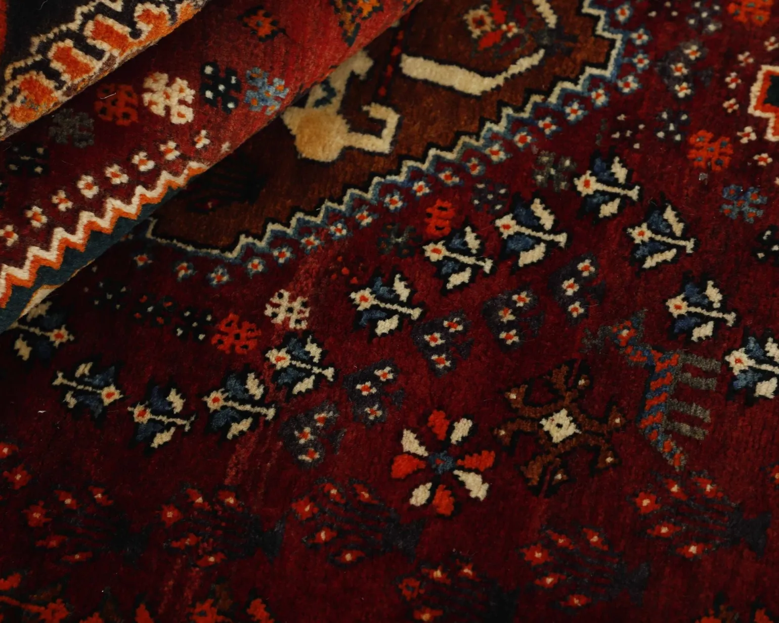Kashghai orientalisk matta 123 x 190 cm
