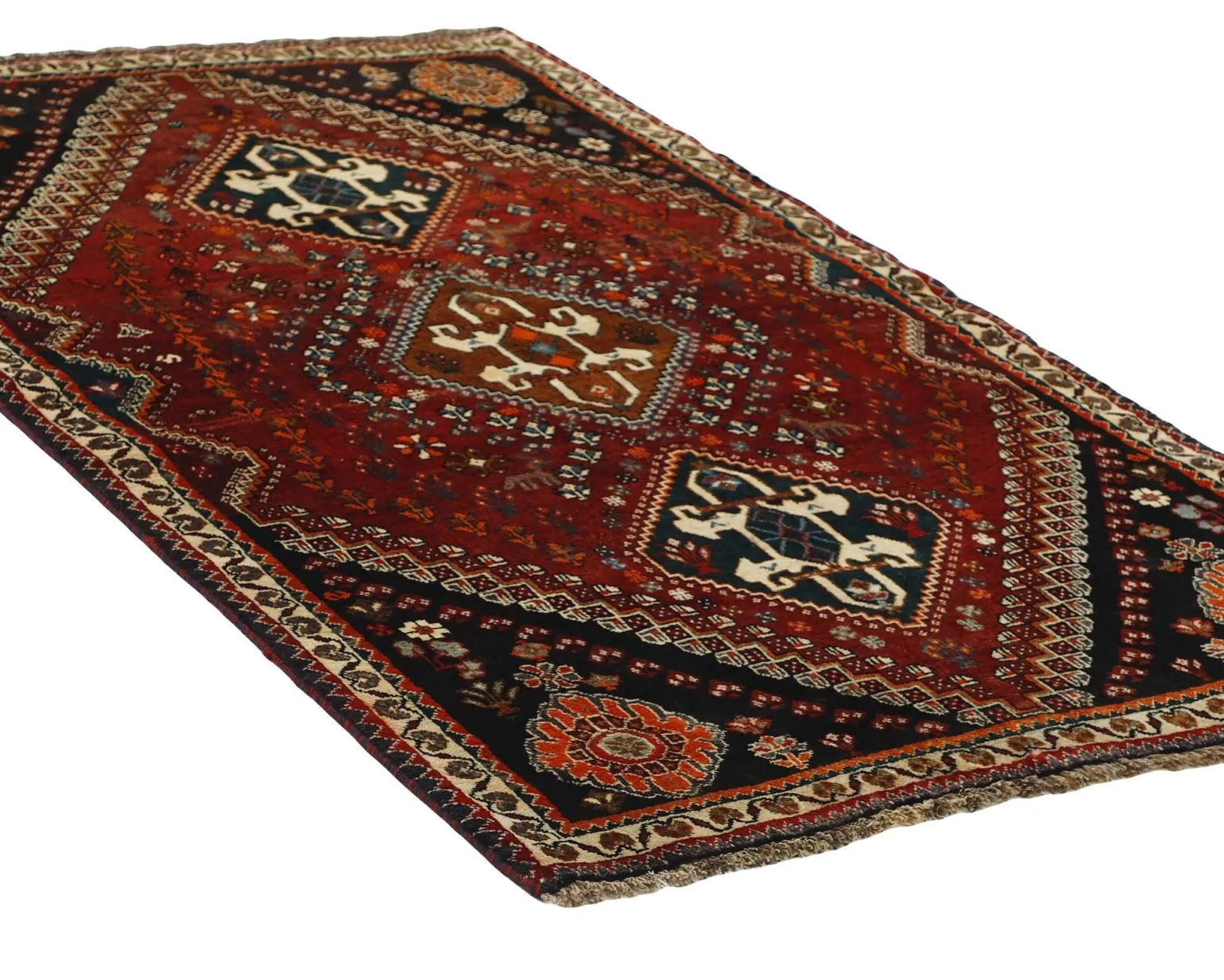 Kashghai orientalisk matta 123 x 190 cm