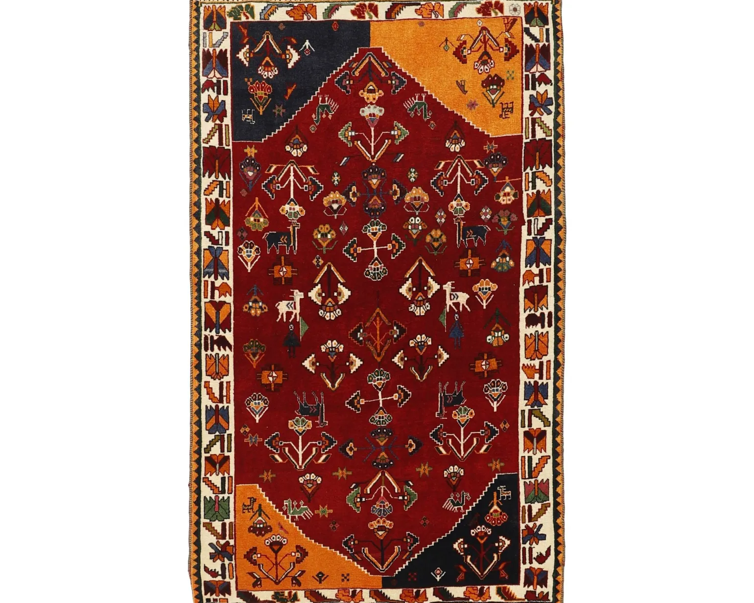 Kashghai orientalisk matta 116 x 200 cm