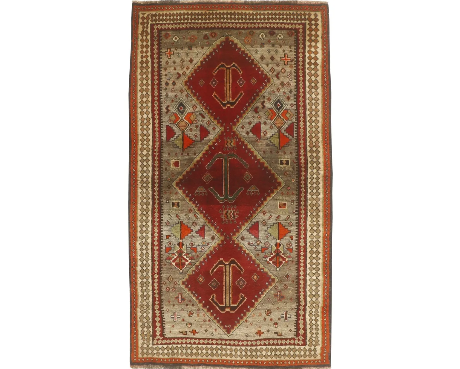Kashghai orientalisk matta 109 x 209 cm