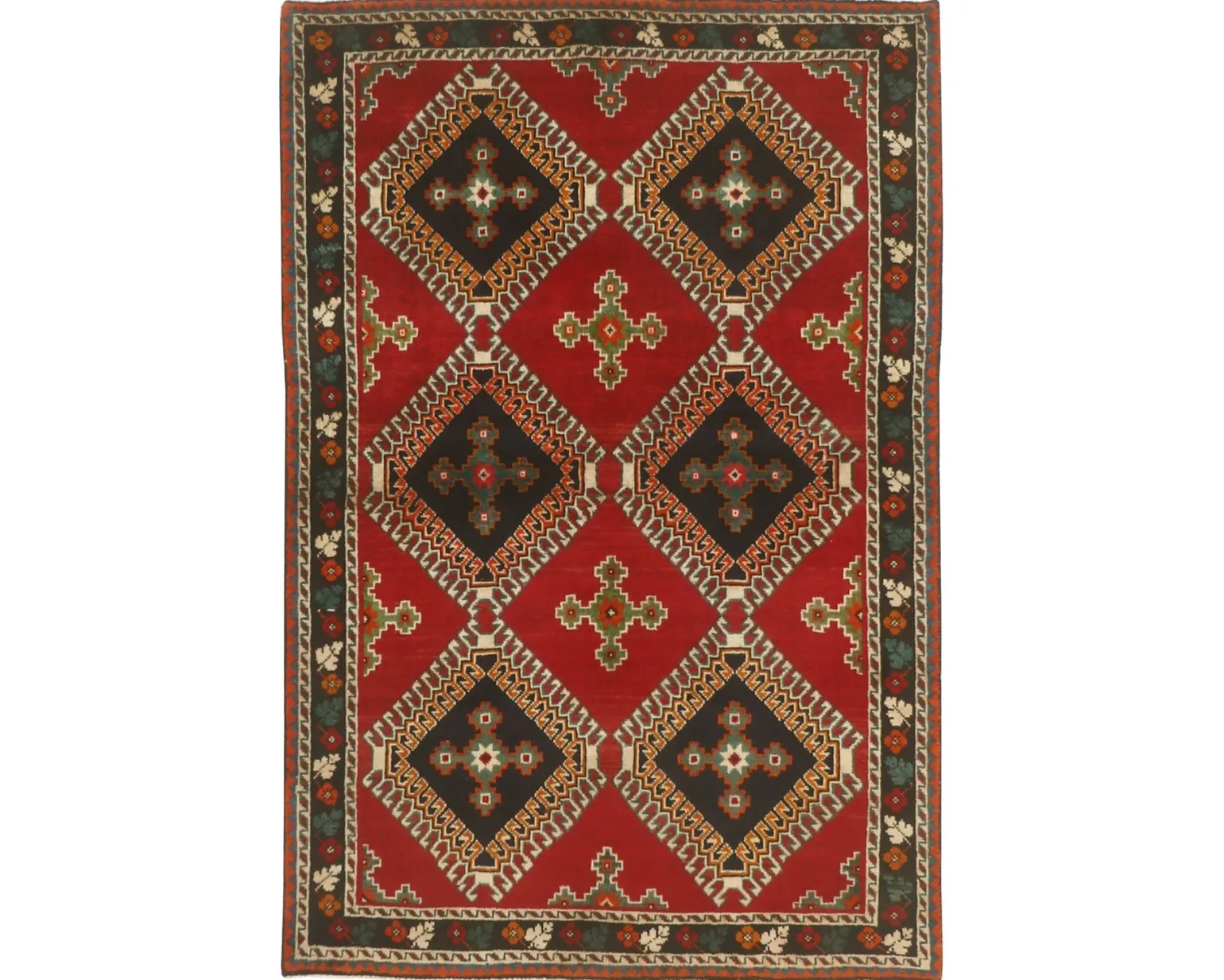 Kashghai orientalisk matta 123 x 186 cm