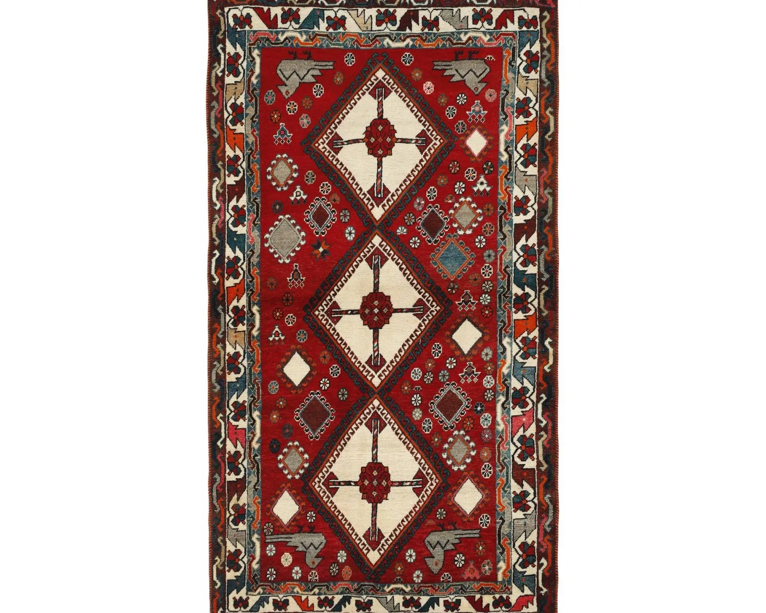 Kashghai orientalisk matta 124 x 225 cm