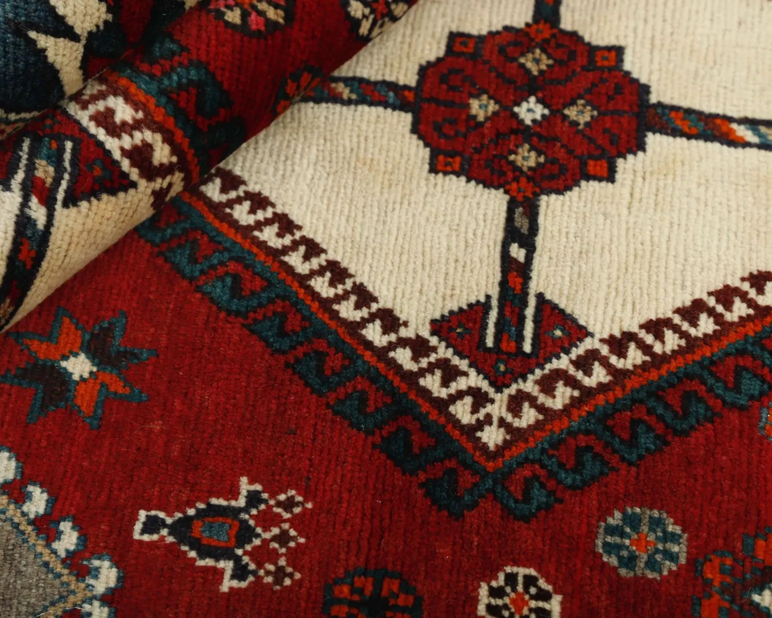 Kashghai orientalisk matta 124 x 225 cm