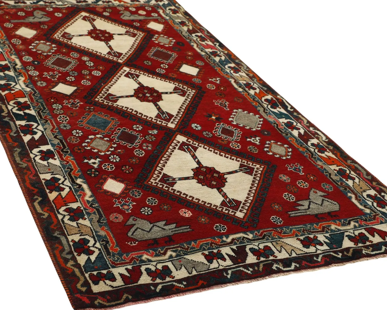 Kashghai orientalisk matta 124 x 225 cm