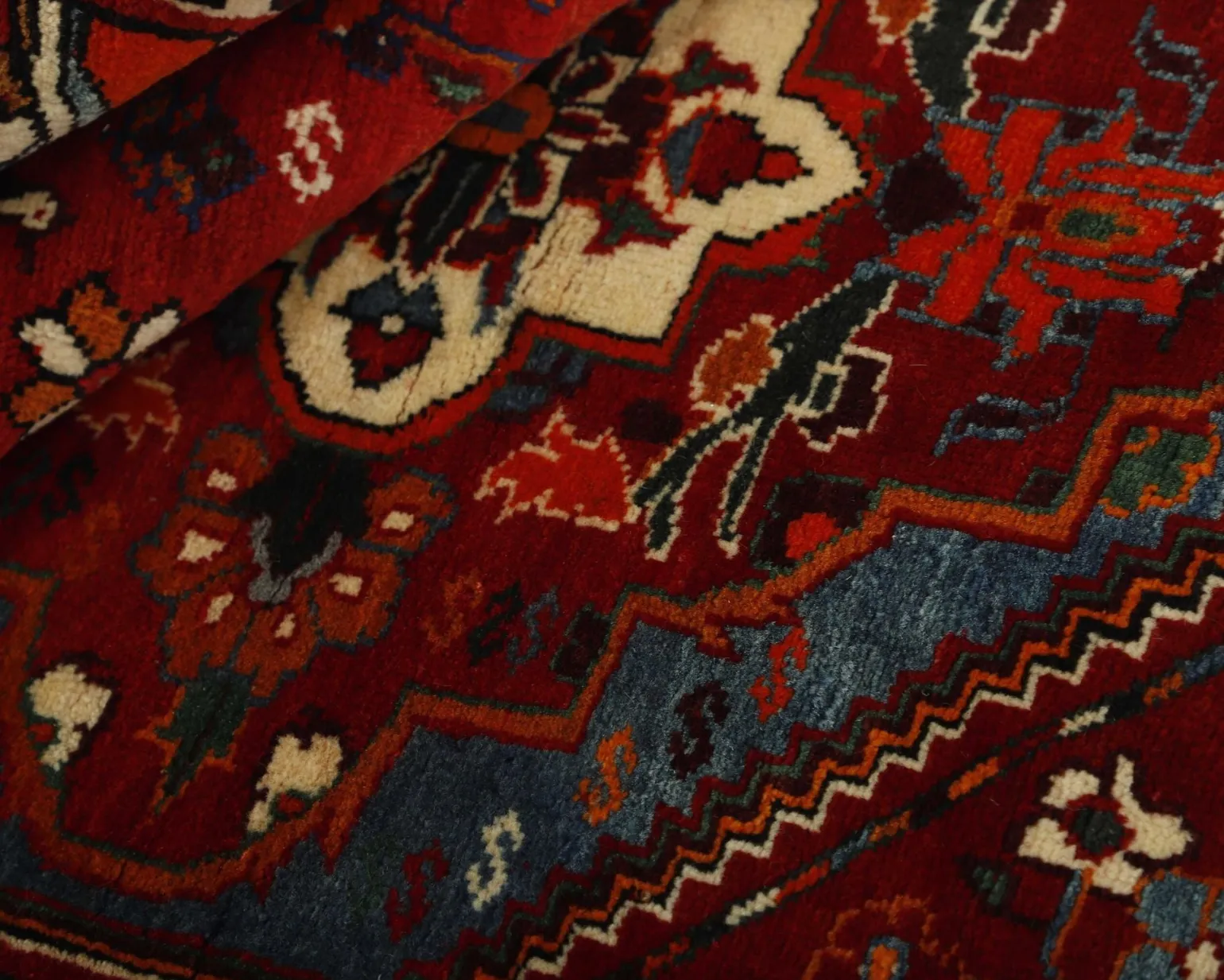 Kashghai orientalisk matta 126 x 184 cm