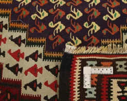 Kelim Seneh orientalisk matta 136 x 286 cm