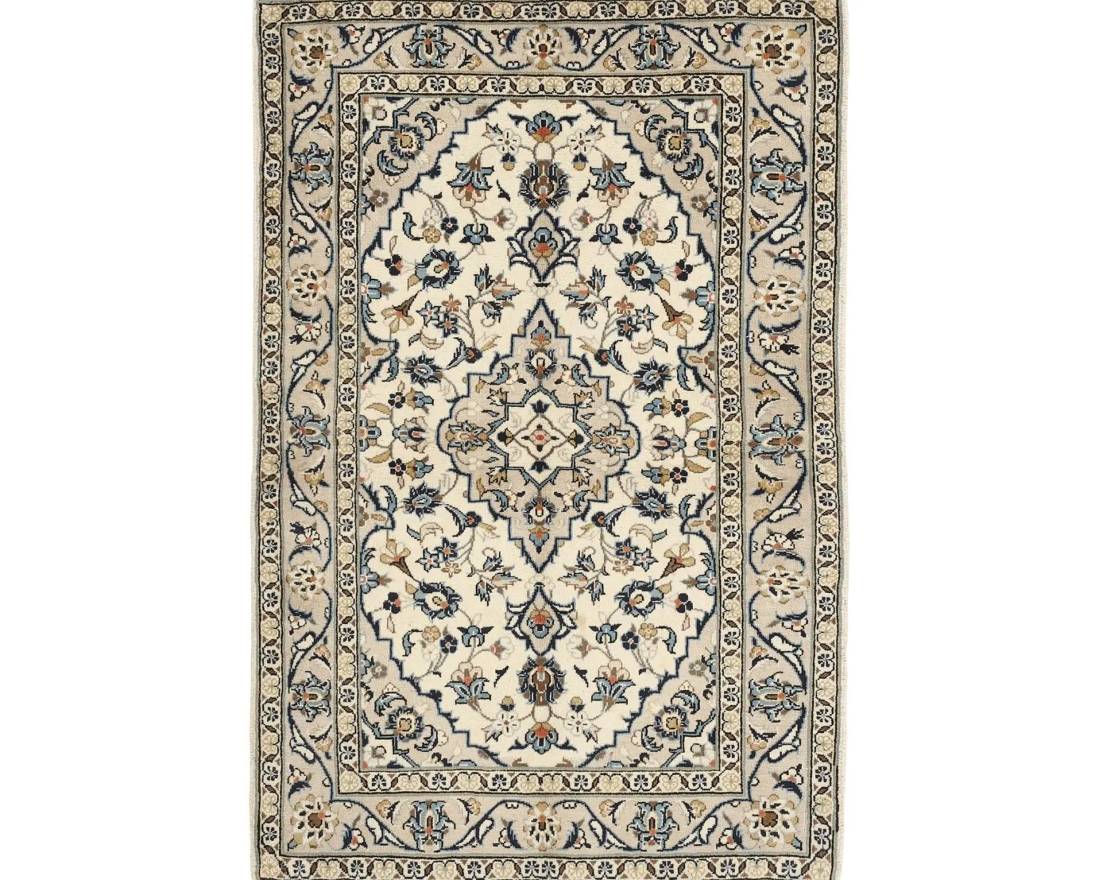 Keshan Fine orientalisk matta 100 x 150 cm