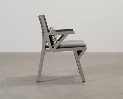 Kettal Vieques fåtölj grå