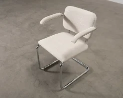 Knoll Cesca stol med armstöd beige