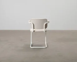 Knoll Cesca stol med armstöd beige / vit