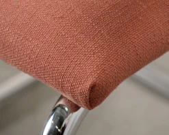 Knoll Cesca stol med armstöd röd / bok